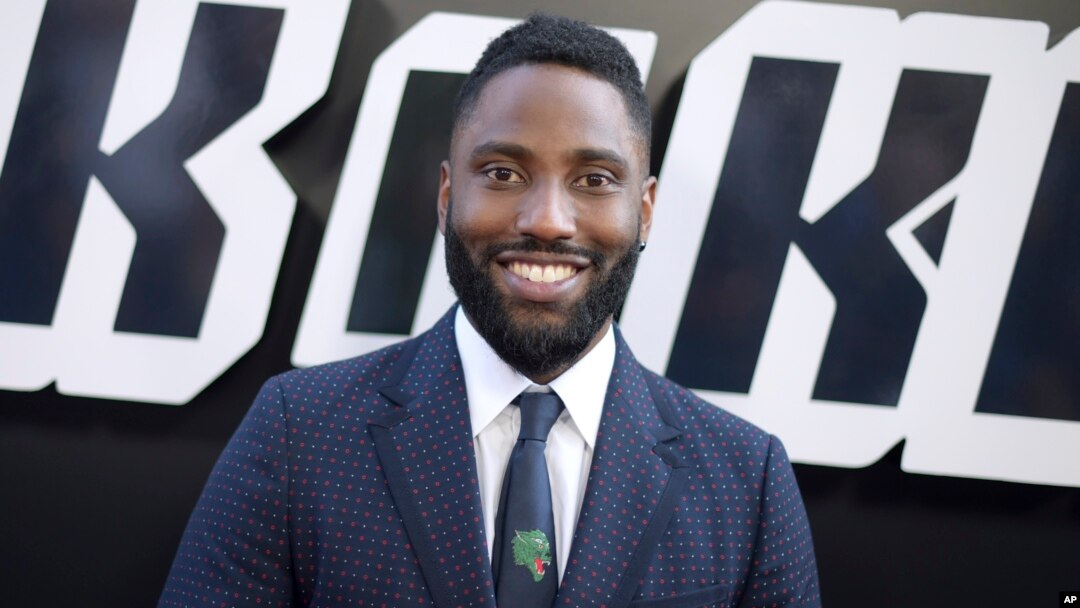 John David Washington arrives at the premiere of "BlacKkKlansman," Aug. 8, 2018, at the Samuel Goldwyn Theater in Beverly Hills, Calif.