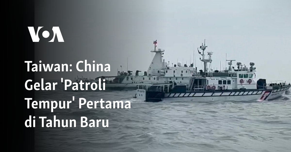 China Gelar ‘Patroli Tempur’ Pertama di Tahun Baru