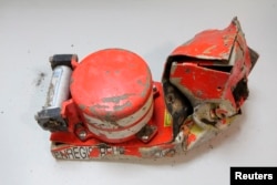 A "black box" voice recorder from the German Airbus operated by Lufthansa's Germanwings budget Airbus A320 crash is seen in this photo released by the BEA, France's air accident investigative agency, March 25, 2015.