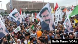 Supporters of the Kurdish-backed HDP party take to the streets of Istanbul to celebrate the news that the HDP will, for first time ever, have seats in parliament. 