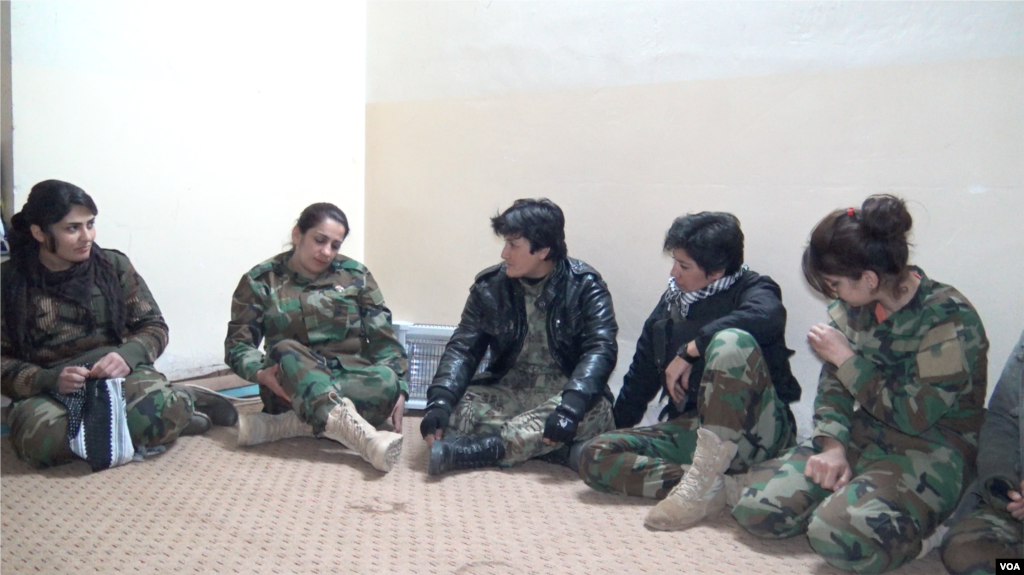 Female Peshmarge in Kurdistan - Iraq
