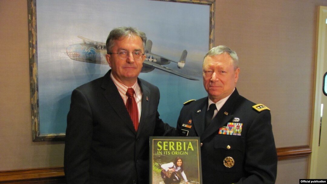 Ministar Rodić i Frenk Gras, šef Biroa Nacionalne Garde