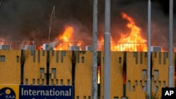 Massive Fire At Kenya's Main Airport