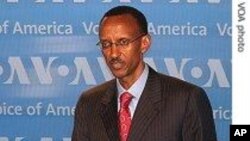 FILE - Rwanda President Paul Kagame.