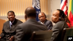 The four West African leaders said U.S. support for democracy has been crucial in recent years.