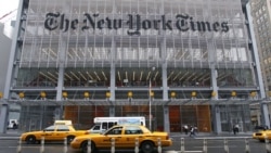 Les salariés du quotidien New York Times en grève