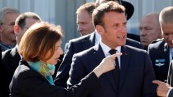 Shugaban Kasar Faransa Emmanuel Macron, Da Ministan Tsaron Faransa Florence Parly