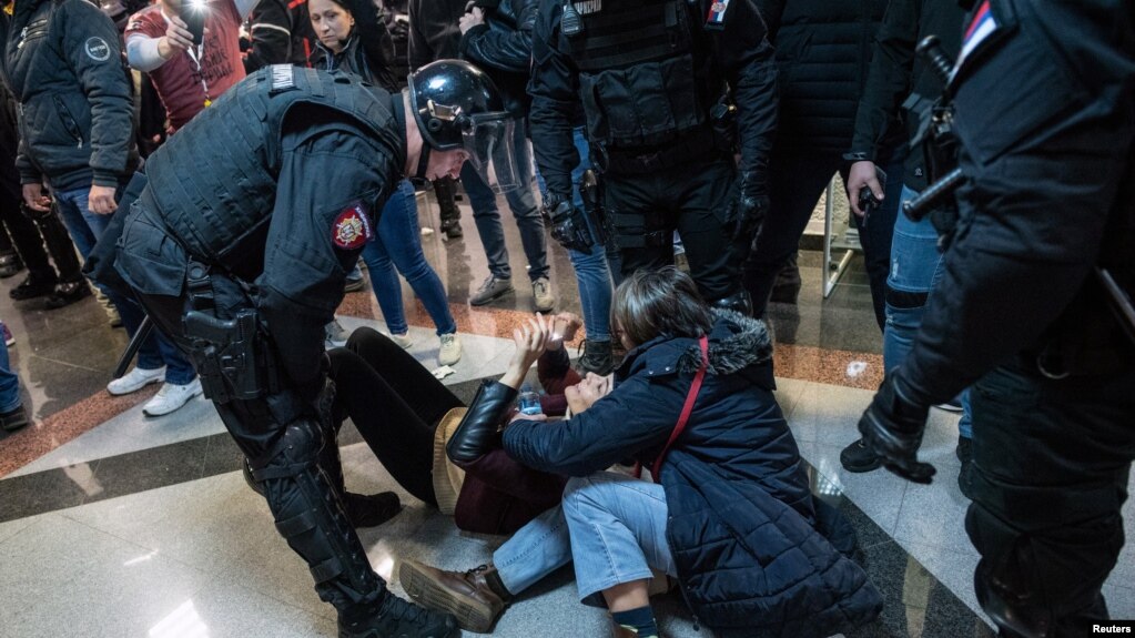 ProtestÃ« nÃ« Serbi