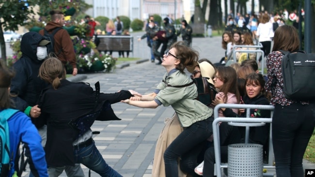 Protesta në Bjellorusi