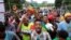 Ethiopians chant slogans during a rally in support of the new Prime Minister Abiy Ahmed in Addis Ababa, Ethiopia, June 23, 2018.