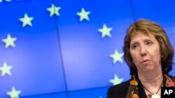 Bà Ashton bày tỏ hy vọng EU sẽ sớm chung quyết một thỏa thuận tự do thương mại với Việt Nam trước cuối năm.
