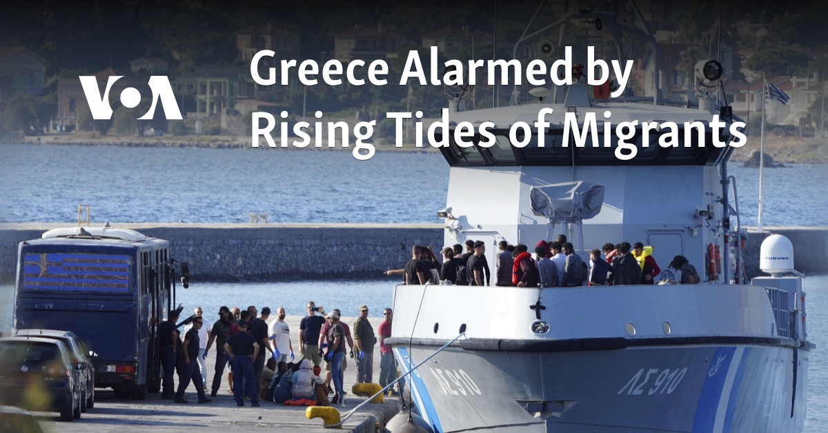 Greece Alarmed by Rising Tides of Migrants