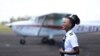 Pilot Militer Perempuan Pertama Burkina Faso Lakukan Penerbangan