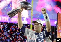 Tom Brady helped the Patriots win the Super Bowl two years ago.