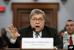 In his first appearance on Capitol Hill since taking office, and amid intense speculation over his review of special counsel Robert Mueller's Russia report, Attorney General William Barr appears before a House Appropriations subcommittee.