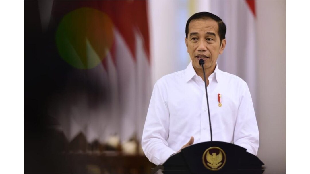 Presiden Joko Widodo di Istana Merdeka, Jakarta, 18 Maret 2020. (Foto: Twitter/@jokowi)