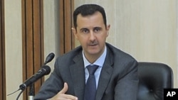 Syria's President Bashar al-Assad, Aug 17, 2011