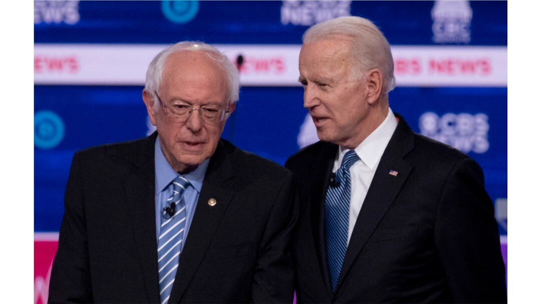 Jo Biden i Bernie Sanders