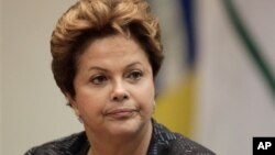 Brazilska predsednica Dilma Rusef