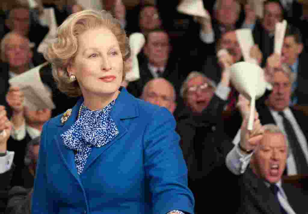 Meryl Streep dalam “The Iron Lady” (The Weinstein Company).