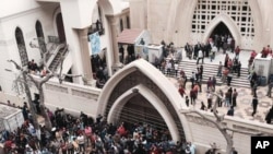 آرشیف: در حملات مرگبار به کلیسا های قبطی در مصر بیش ۷۰ نفر کشته شدند