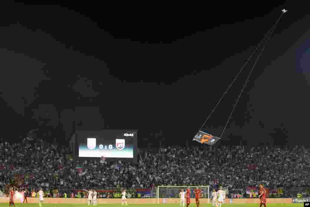 Serbia Albania Euro Soccer