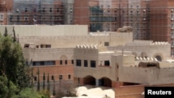 FILE - The U.S. Embassy in Sanaa.