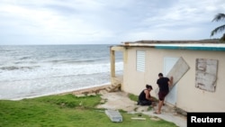 Stanovnici Portorika pripremaju se za udar uragana "Dorijan", 28. avgust 2019.