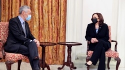 美國副總統賀錦麗訪問新加坡 強調南中國海航行自由
