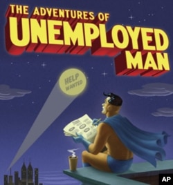 Writers Erich Origen and Gan Golan send Unemployed Man on a heroic search for work while he also wages an epic battle against economic super villains.