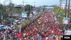 তৃণমূল থেকে বিজেপি ‘খেলা’ নিয়ে স্লোগান