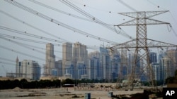 Rapid development in Dubai is straining the emirate's power supplies, 12 Dec 2009