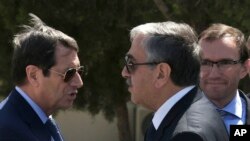 Nikos Anastasiadis ve Mustafa Akıncı