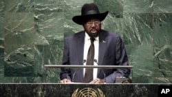 Le président sud-soudanais Salva Kiir