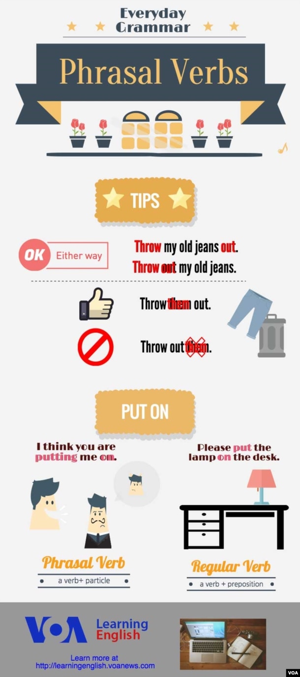 Everyday Grammar - Our Top 10 Separable Phrasal Verbs