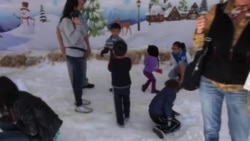 California Kids Get Taste of Winter at Museum