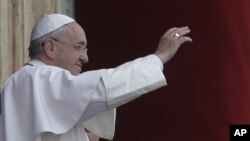 Papa Franja tokom današnje mise