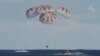 SpaceX Crew Spacecraft Lands Safely After Space Station Mission
