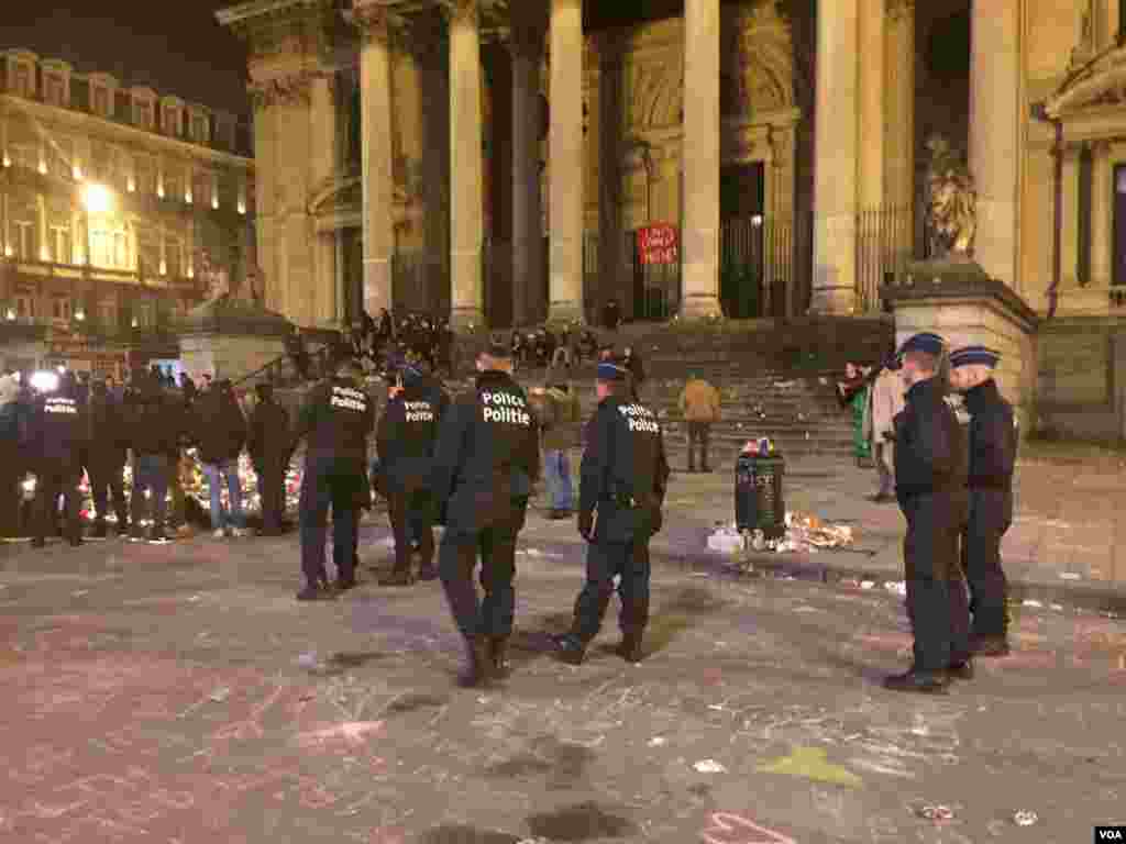 فضای امنیتی شهر بروکسل بعد از سه حمله تروریستی روز&nbsp; سه شنبه.