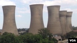 A power plant in Zimbabwe's second largest city, Bulawayo. (VOA)