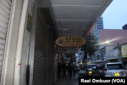 Biashara Street housed one of Nairobi's first general stores, and was lined with Indian “dukas,” or shops. The street has changed over time, but still has a large variety of shops owned by Kenyan Indians.