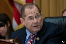House Judiciary Committee Chairman Jerrold Nadler, D-N.Y., leads his panel on a hearing about executive privilege and congressional oversight, on Capitol Hill in Washington, Wednesday, May 15, 2019.