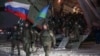 俄罗斯军队撤出哈萨克斯坦，乘军机返回俄罗斯西部城市伊万诺沃。(2022年1月14日)