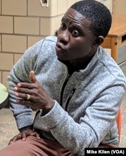 Sam Gabriel founded Genesis Youth Foundation in Des Moines, Iowa, after he was helped as a child from war-torn Liberia. Photo taken Jan. 28, 2019.