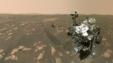 FILE - NASA’s Perseverance Mars rover took a 'selfie' with the Ingenuity helicopter on April 8, 2021, seen here about 13 feet (3.9 meters) from the rover. (Image Credit: NASA/JPL-Caltech/MSSS)