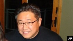 ທ່ານ Kenneth Bae ທີ່ຖືກຂັງຄຸກ ຢູ່ເກົາຫລີເໜືອ.