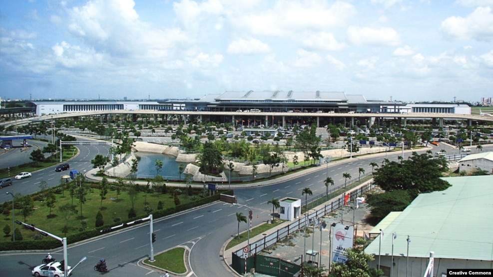 Sân bay quốc tế Tân Sơn Nhất ở Thành phố Hồ Chí Minh. (Ảnh tư liệu)