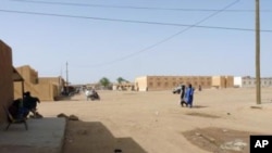 Une vue de la ville de Kidal, dans le nord-est du Mali