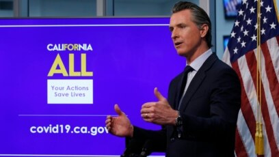 Thống đốc California Gavin Newsom.