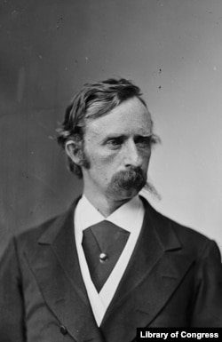 Detail from undated photograph of General George A. Custer, 1869.